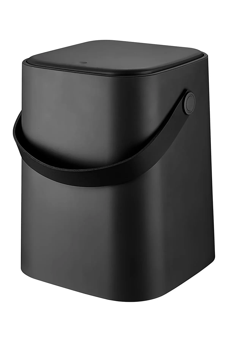 8 Liter Touch Top Dustbin. Removable Bucket. Soft Handle.