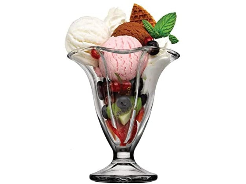 4pcs x Ice Cream Glasses Bowl. Sundae Dishes. Desert Fruit Prawn Cocktail Bowl.