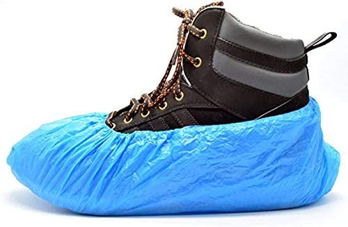 Disposable Overshoes Shoe Boot Covers. (16 inch) (Box of 2000)