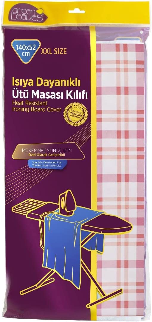 Ironing Board Cover. 140x52cm. Easy Fit. XXL Ironing Board Cover.