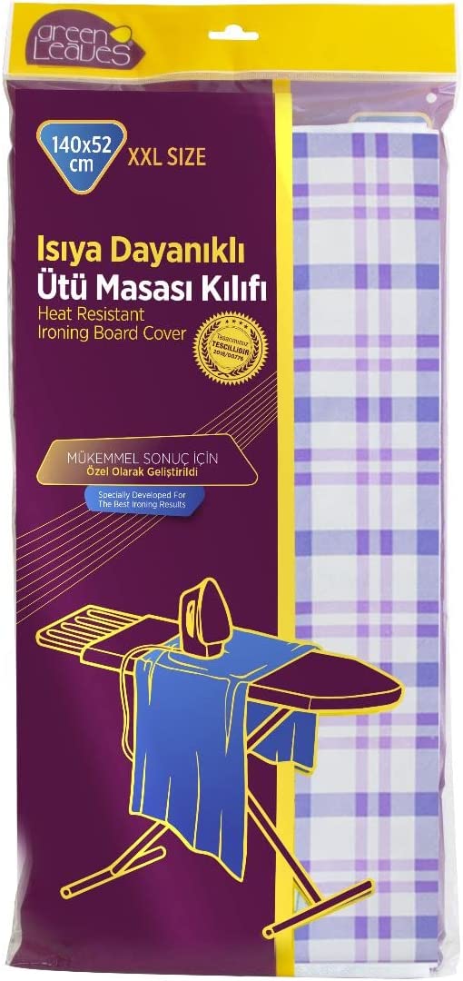 Ironing Board Cover. 140x52cm. Easy Fit. XXL Ironing Board Cover.