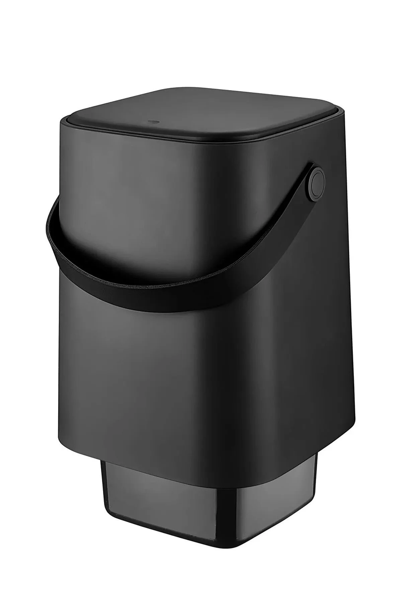 8 Liter Touch Top Dustbin. Removable Bucket. Soft Handle.