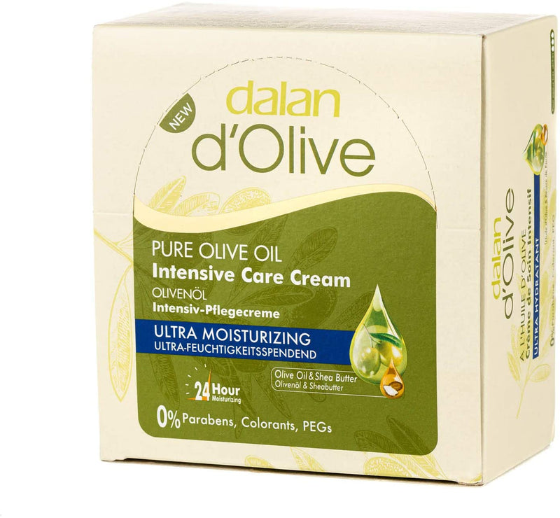 Olive Oil Hand Cream. Intensive Day Care Cream. Ultra Moisturizing.(12x20ml)