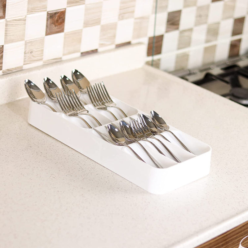 Large Cutlery Organizer. (9 Compartment)