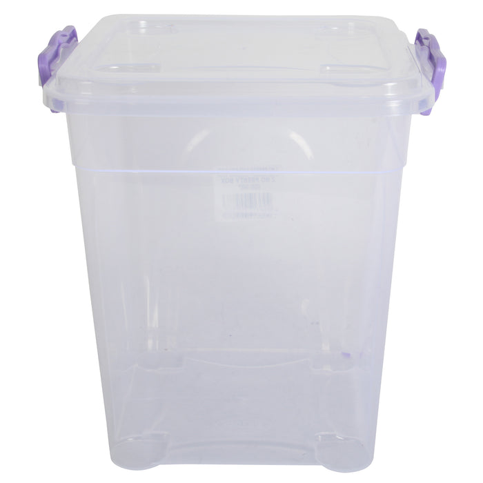 Plastic Storage Box With Lid - 7L