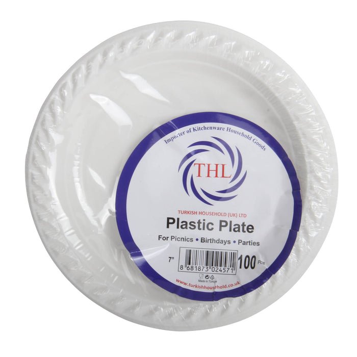 Disposable 7" Plate - 100pcs