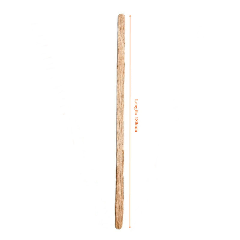 Dispo Biodegradable Disposable Wooden Stirrer. (7 inch / 180 mm) (Box of 10000)