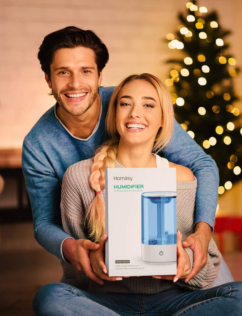 Ultrasonic Cool Mist Humidifier 4.5 L. Fresh Air Humidifiers. 28dB Quiet.