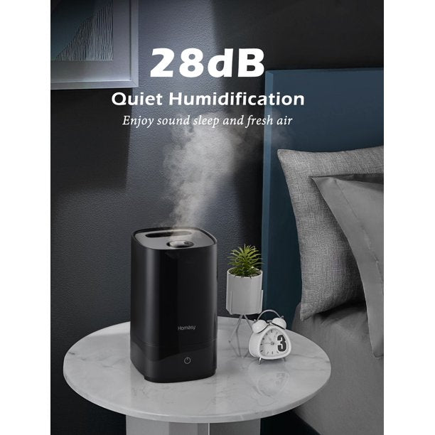 Ultrasonic Cool Mist Humidifier 4.5 L. Fresh Air Humidifiers. 28dB Quiet.