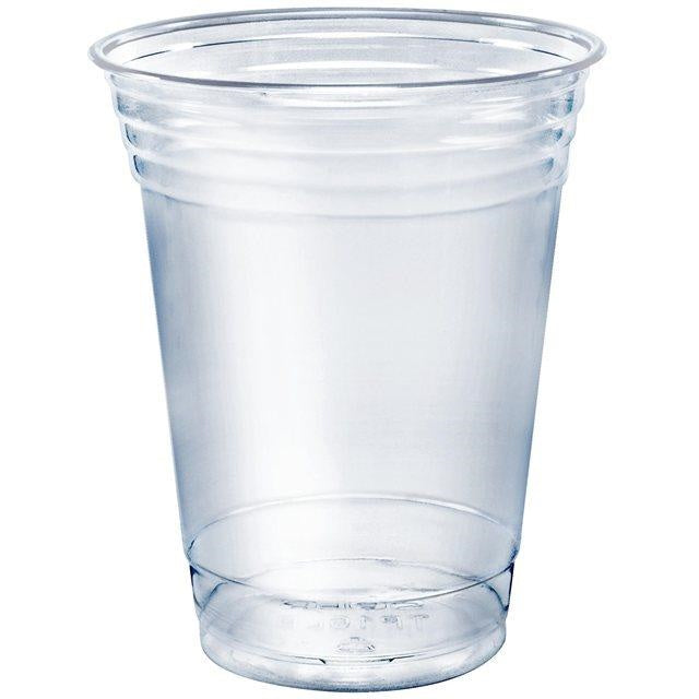 Go-Pak Plastic Cold Smoothie Beverage Clear Cups. (16oz) (Box of 1000)