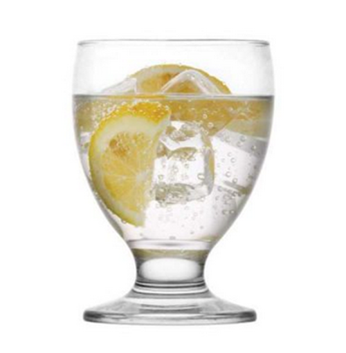 Brandy Glasses. Cognac Snifter. Short Stemmed Glass. (Pack of 6) (290 cc/ml)