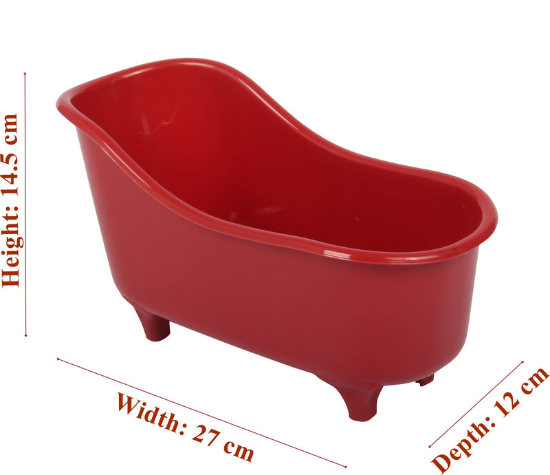 Soap Dispenser with Sponge and Steel Scourer & Multipurpose Organizer Tub Set.