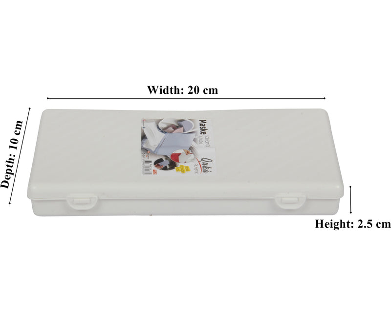 Face Mask Travel Organizer Rectangle Storage Case Box.