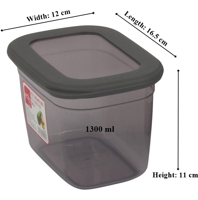 Strong Plastic Microwavable Food Storage Containers with Lids. (Pack of 5 & 10).