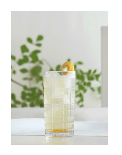 Hi-Ball Tumbler Glasses. Tall Drinking Water / Juice Glass. (Set of 6) 356 ml.