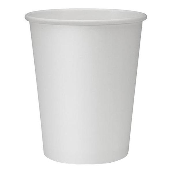 Go-Pak White Single Wall Hot Drink Paper Cups (Box of 1000) (16oz)