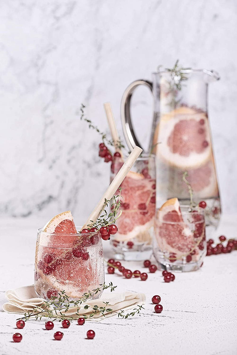 3 Different Sizes Glasses Set. Highball & Tumblers. (Set of 18) (385/310/215 ml)