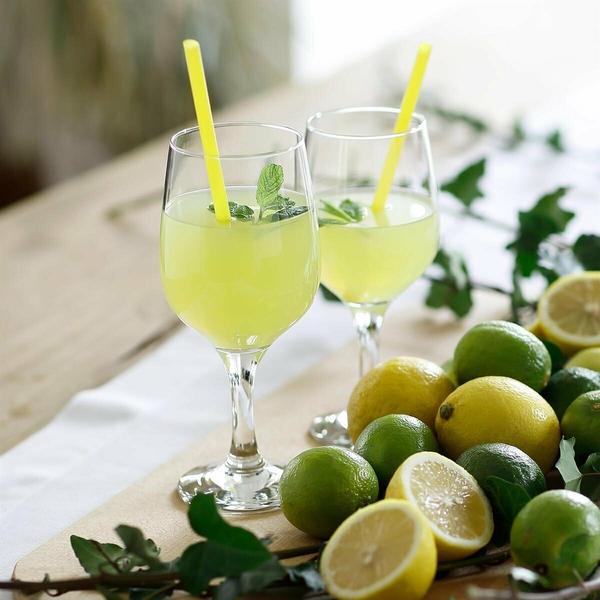 Wine Glasses Set. Stemware Red / White Wine Goblets. (Pack of 6) (395 cc/ml).