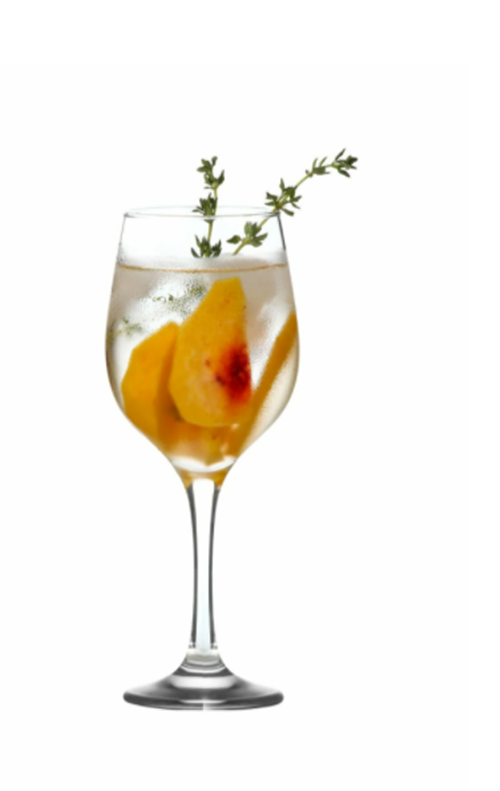 Wine Glasses Set. Stemware Red / White Wine Goblets. (Pack of 6) (395 cc/ml).