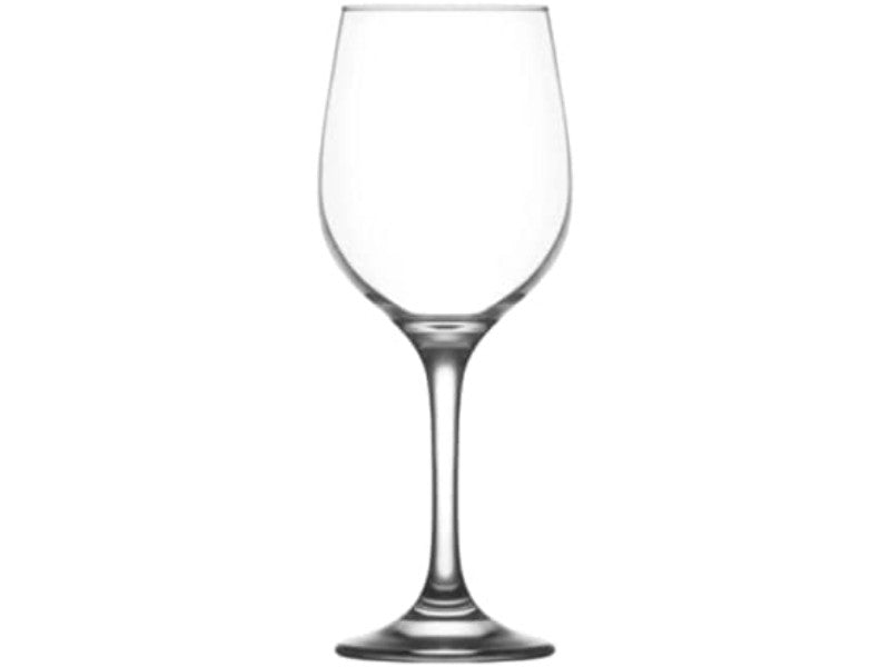 Wine Glasses Set. Stemware Red / White Wine Goblets. (Pack of 6) (395 cc/ml).