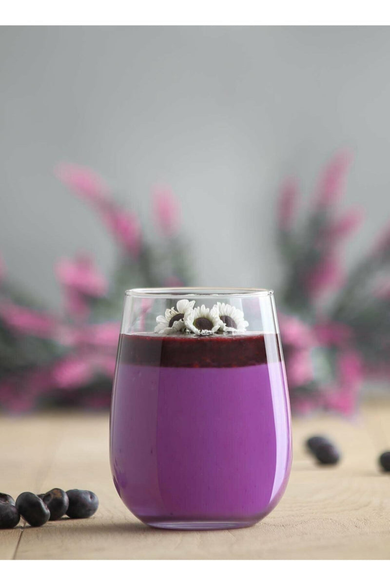 Everyday Drinking Tumbler Glass Set. Juice Water Whiskey Tumblers. (Set of 6) (360 ml).