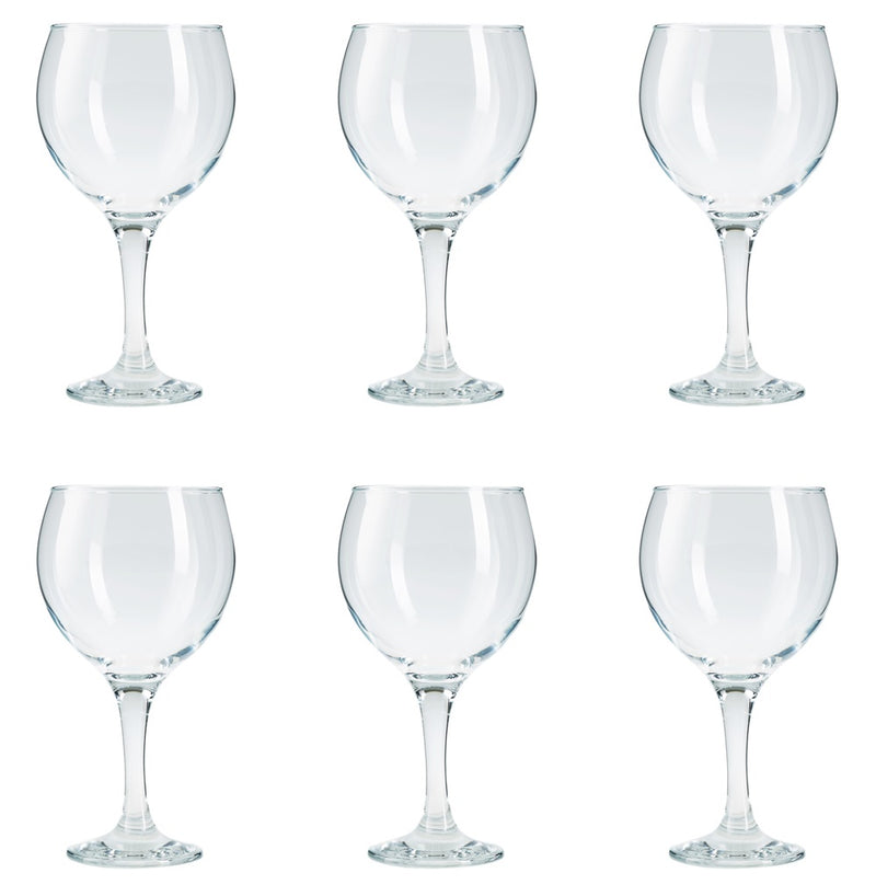 Gin Tonic Cocktail Glasses. Large Copa Gin Balloon. (645 ml) (Pack of 6)