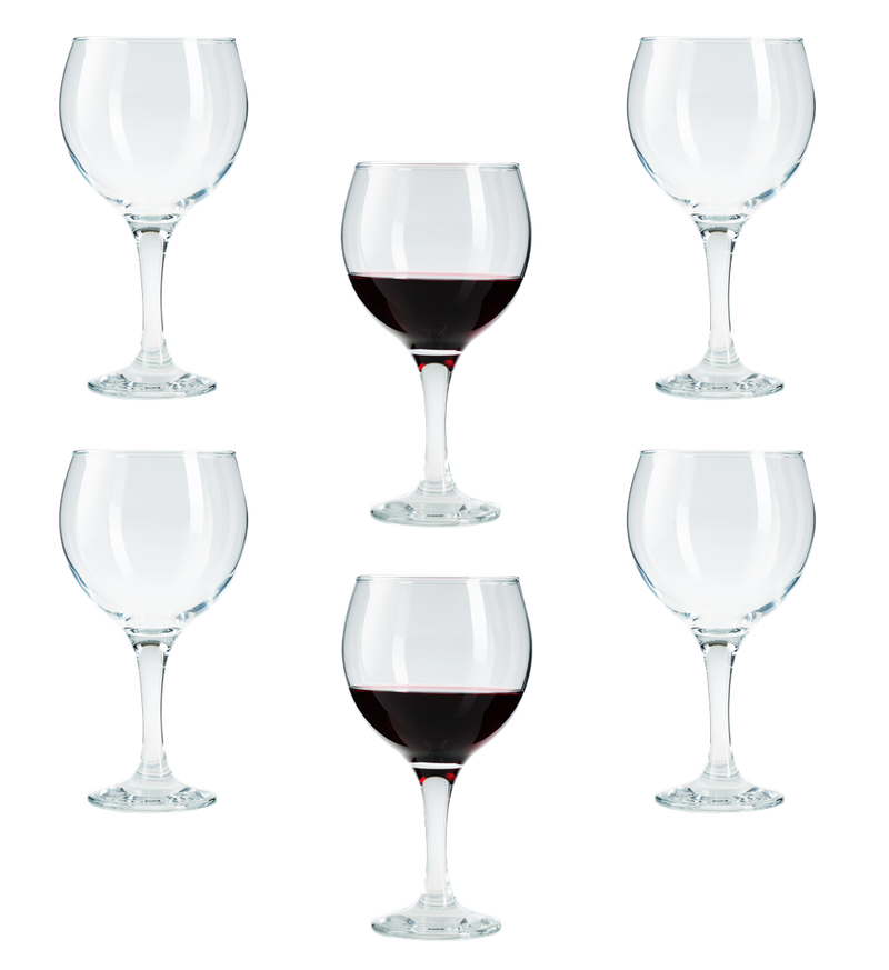 Gin Tonic Cocktail Glasses. Large Copa Gin Balloon. (645 ml) (Pack of 6)