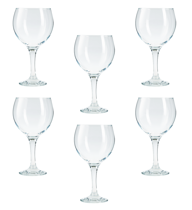 Gin Tonic Cocktail Glasses. Large Copa Gin Balloon. (645 ml) (Pack of 6)