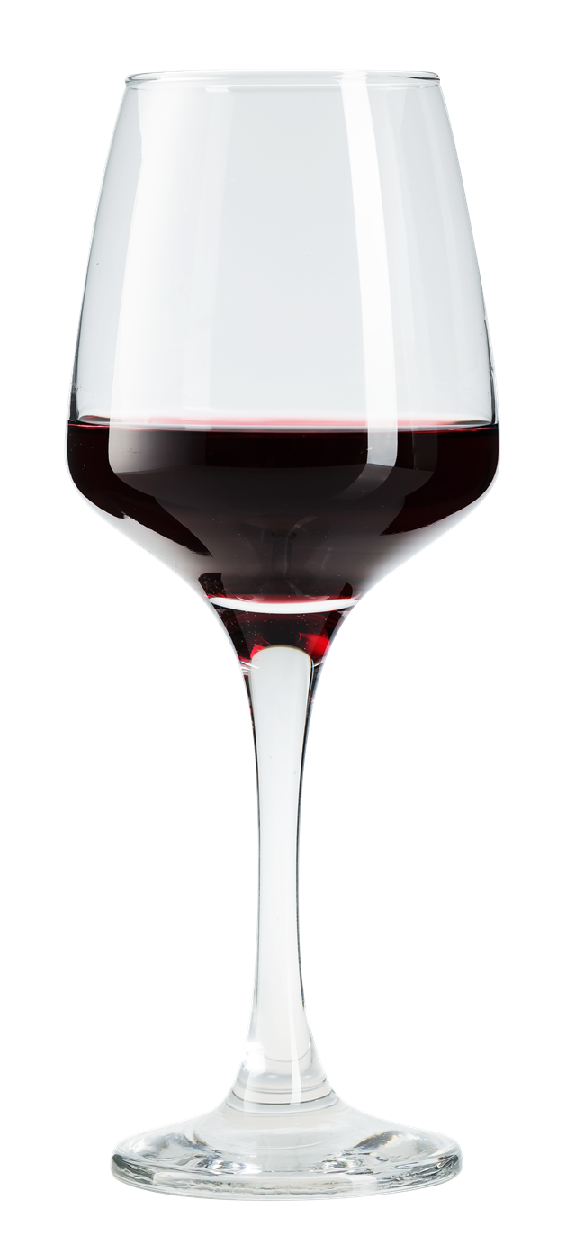 Red Wine Glasses Contemporary Drinking Glass Set. (400 ml) (6 pieces)