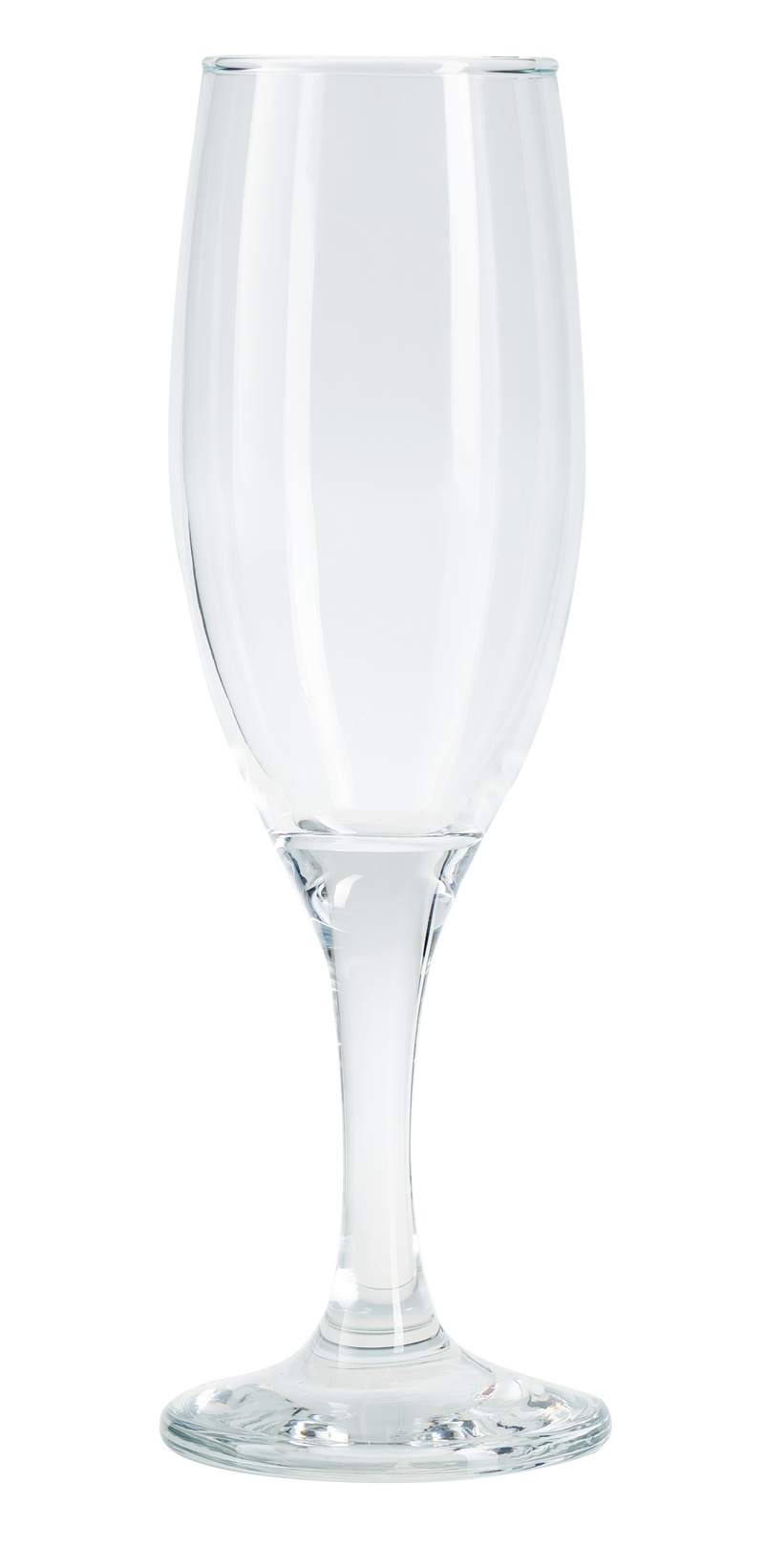 Champagne Flute Glasses. Long Steam Prosecco Glass. Party Drinkware. (Pack of 6)