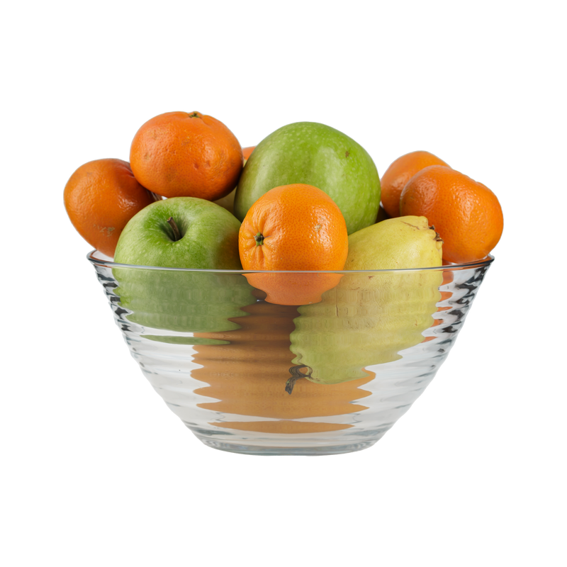 Glass Bowl. Salad, Dessert, Fruit, Trifle, Punch Dish. (2010 ml)