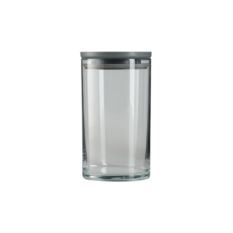 Glass Storage Jar with Vacuum Lid. (730 cc/ml) (Set of 6)