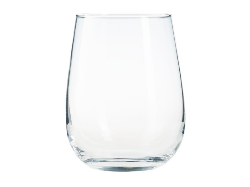 6 x Clear Drinking Tumbler Glass Set. Juice Water Whiskey Tumblers. (475 ml)