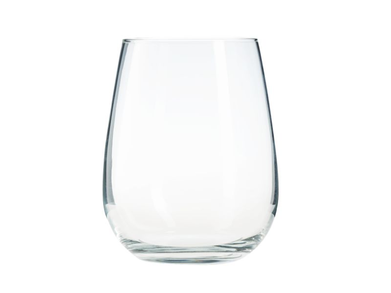 6x Stemless Gin Tonic Glasses. Large Balloon Cocktail, Wine Glass Set. (680 ml)