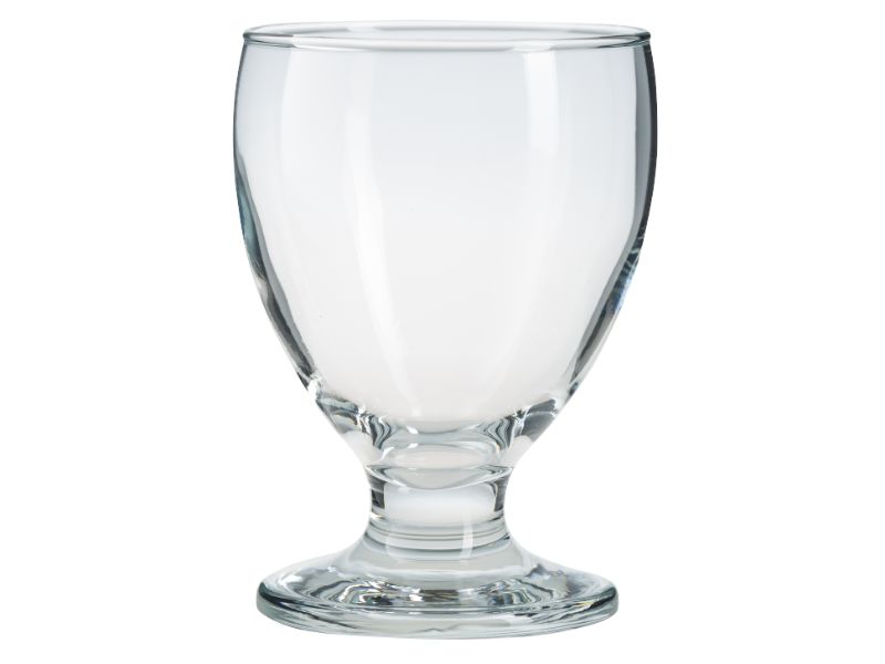 Brandy Glasses. Cognac Snifter. Short Stemmed Glass. (Pack of 6) (290 cc/ml)