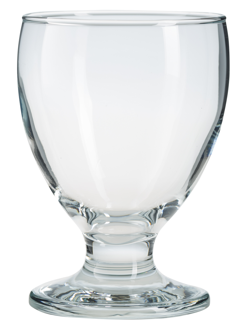 Brandy Glasses. Cognac Snifter. Short Stemmed Glass. (Pack of 6) (290 cc/ml)