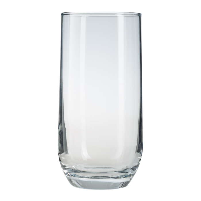 Highball Drinking Glasses Set. Water Juice Tableware Glass.(415 ml) (Pack of 6)