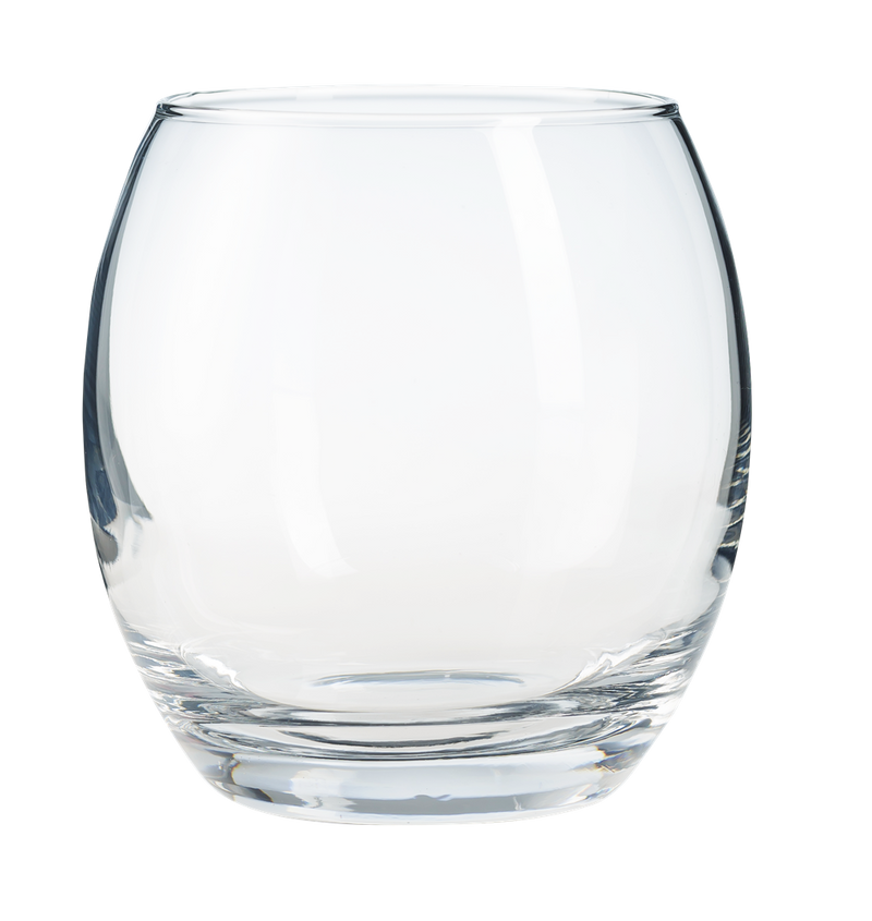 Everyday Tumbler Glasses. Cocktail Whisky Water Tumblers. (405 ml) (Pack of 6)