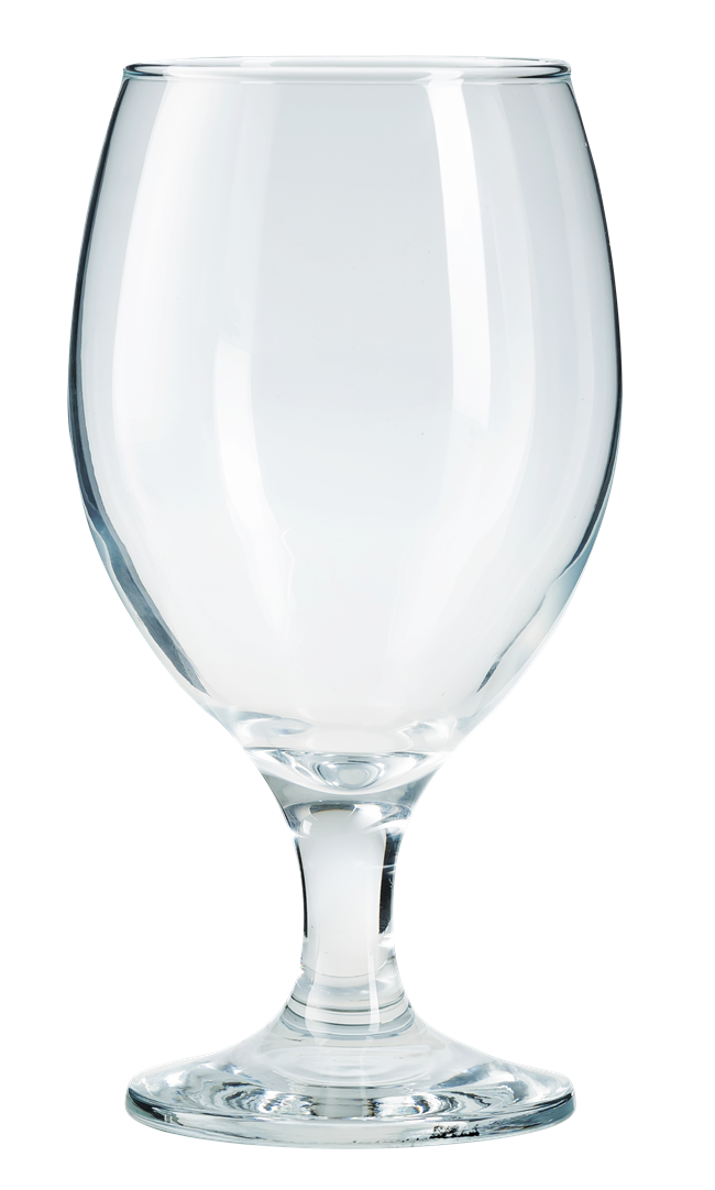 Stemmed Beer Glasses Set. Beer Goblet. Cocktail Glasses. (Pack of 6) (400 ml).