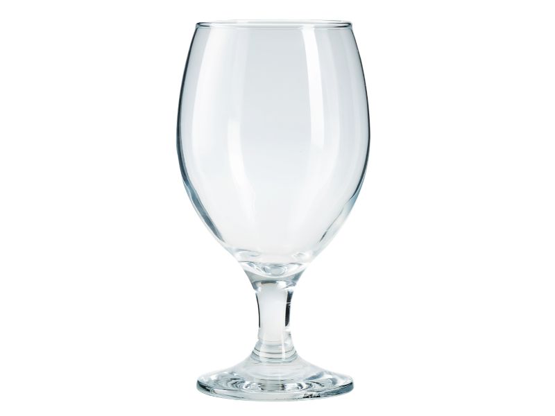 Stemmed Beer Glasses Set. Beer Goblet. Cocktail Glasses. (Pack of 6) (400 ml).