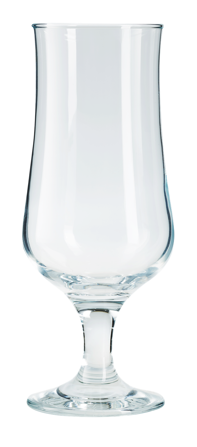 6x Cocktail Pina Colada Glasses. Hurricane Glass. Beer Tulip Glasses. (385 ml)