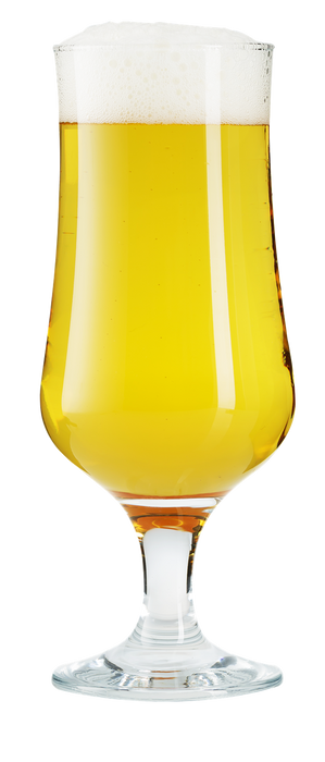6x Cocktail Pina Colada Glasses. Hurricane Glass. Beer Tulip Glasses. (385 ml)