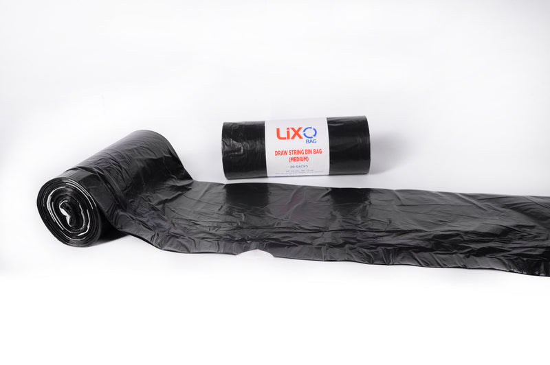 Black Bin Liner Bag