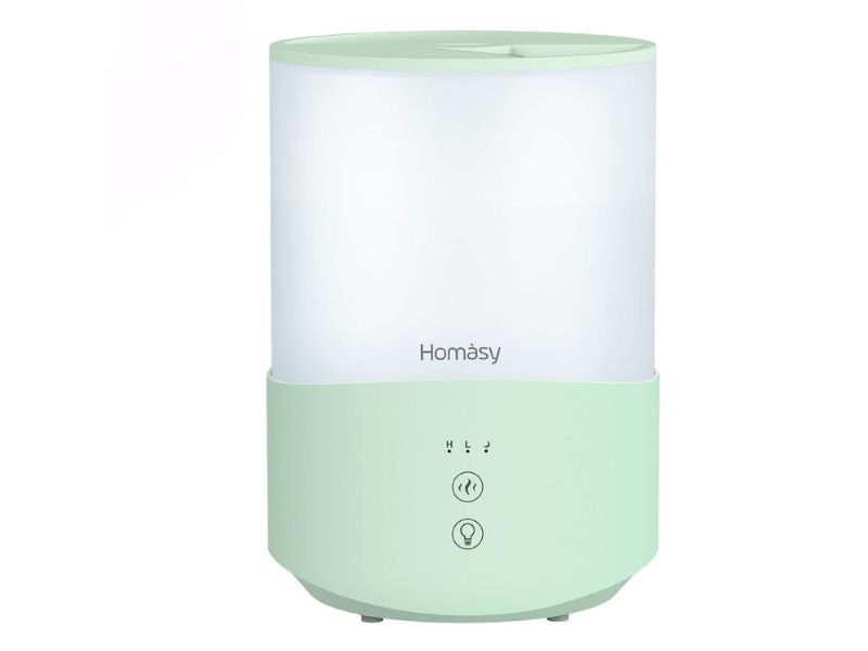 2.5L Cool Mist Humidifier Aroma Diffuser with 7-Color Night Lights. 25dB Quiet.