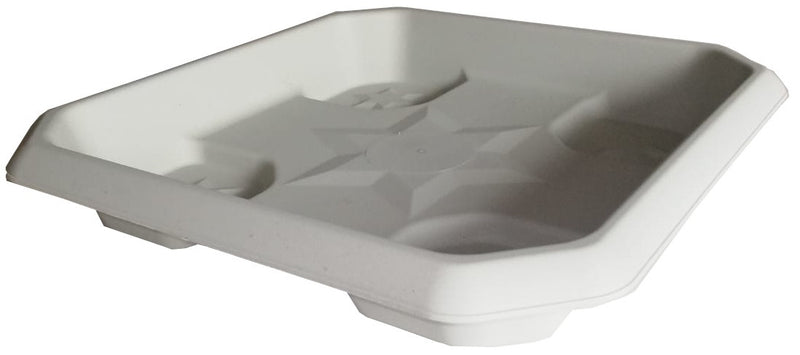 Large Square Flower Plant Pot and Saucer. (25.5 Lt / 44 Lt / 74.3 Lt).