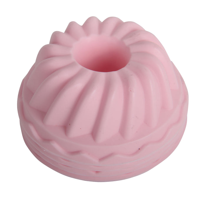 Silicone Reusable Muffin Cupcake Mould Cases. 18 Pcs. Rose, Pumpkin, Round Style.