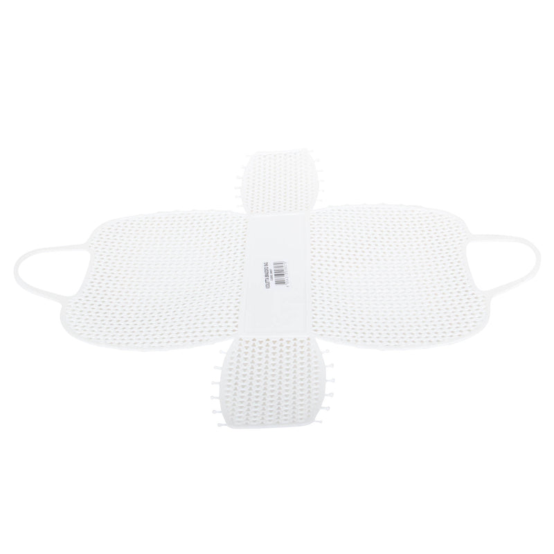 Vintage Style Plastic Mini Bag - White