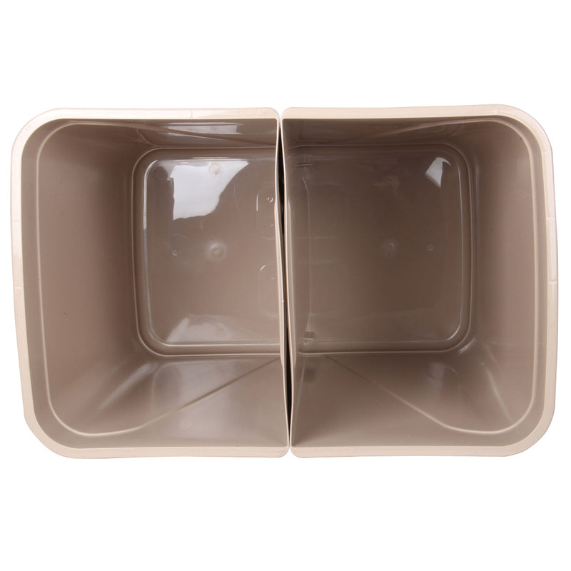 Dual Compartment Laundry / Waste Recycling Bin - 90L