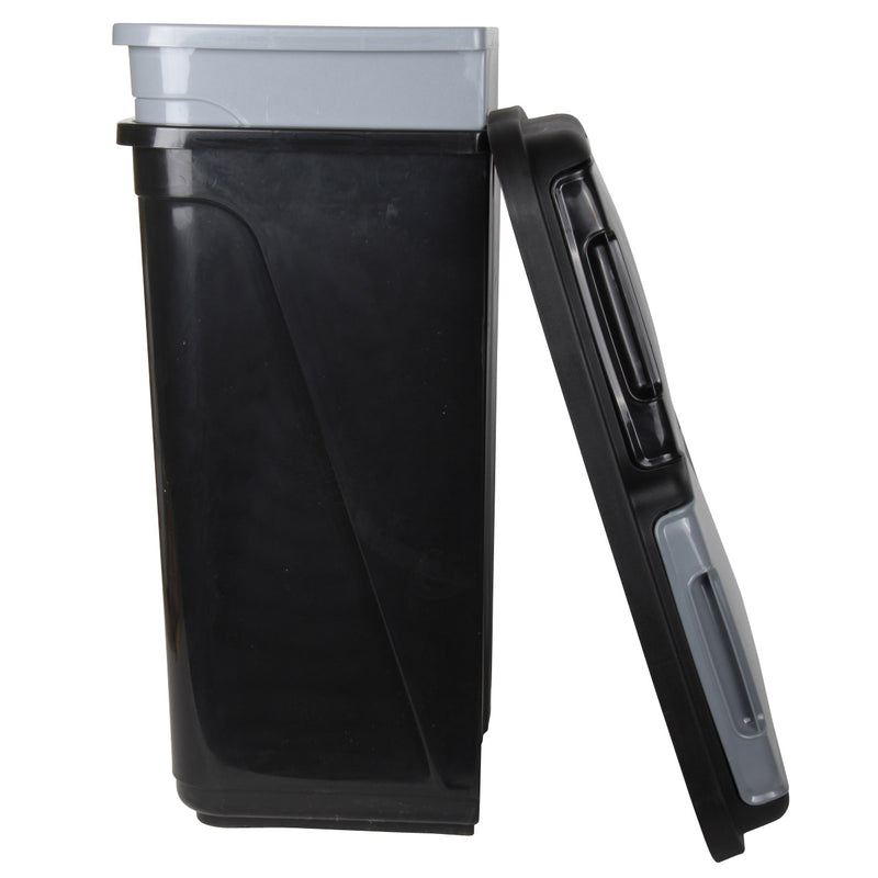 Dual Compartment Laundry / Waste Recycling Bin - 90L