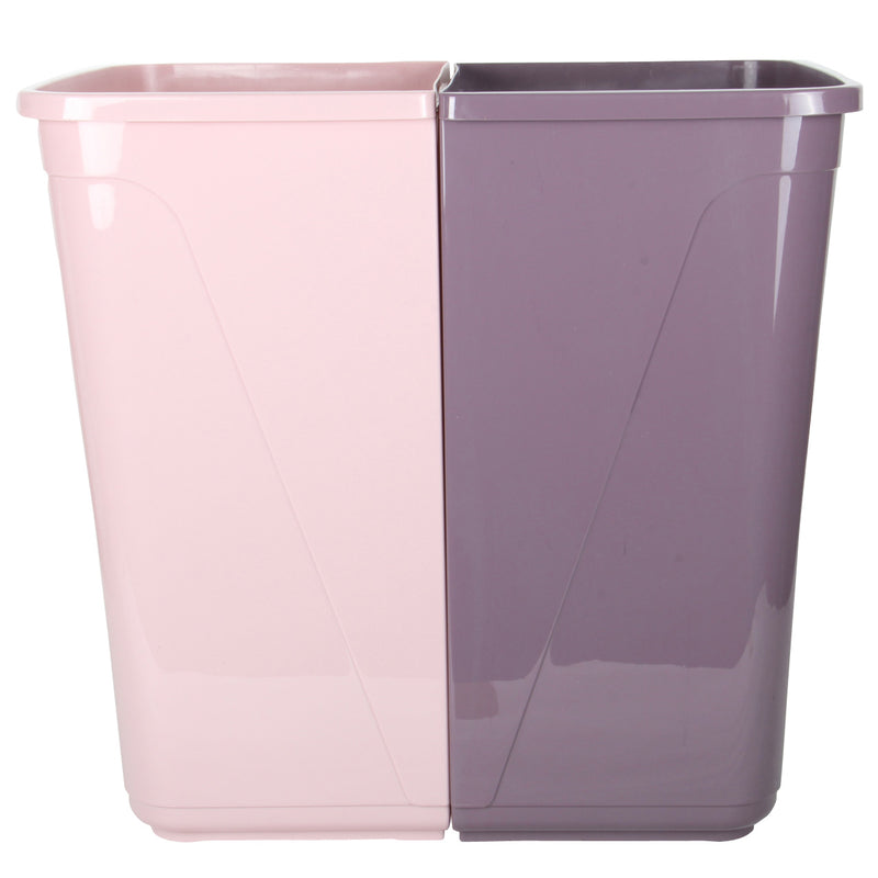 Dual Compartment Laundry / Waste Recycling Bin - 90L